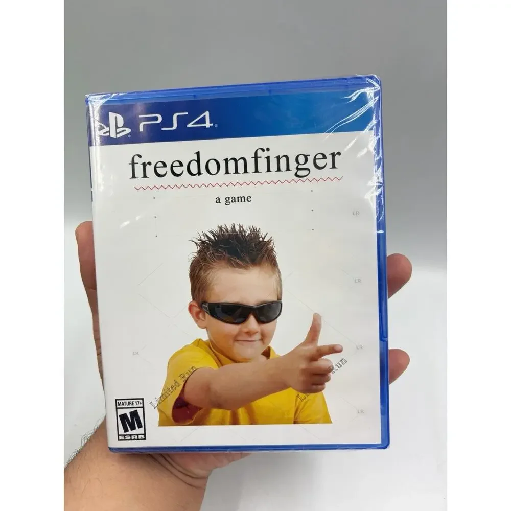 Limited Run Games #378 Freedom Finger PS4 Playstation 4 Region Free - NEW